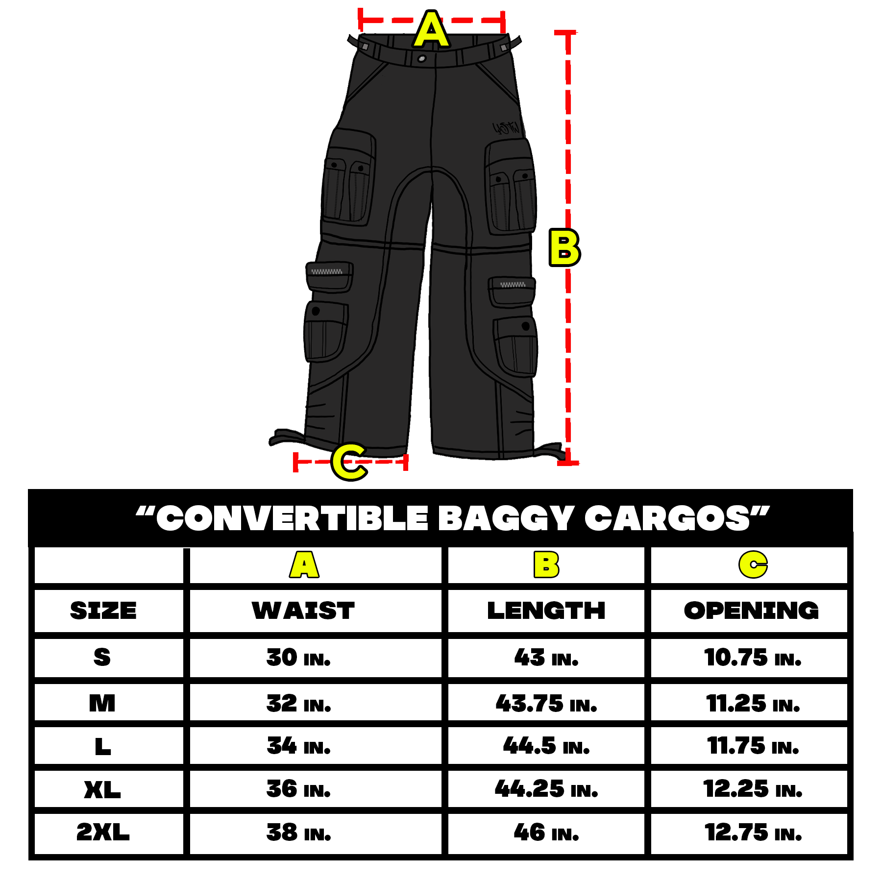BLACKOUT CARGOS