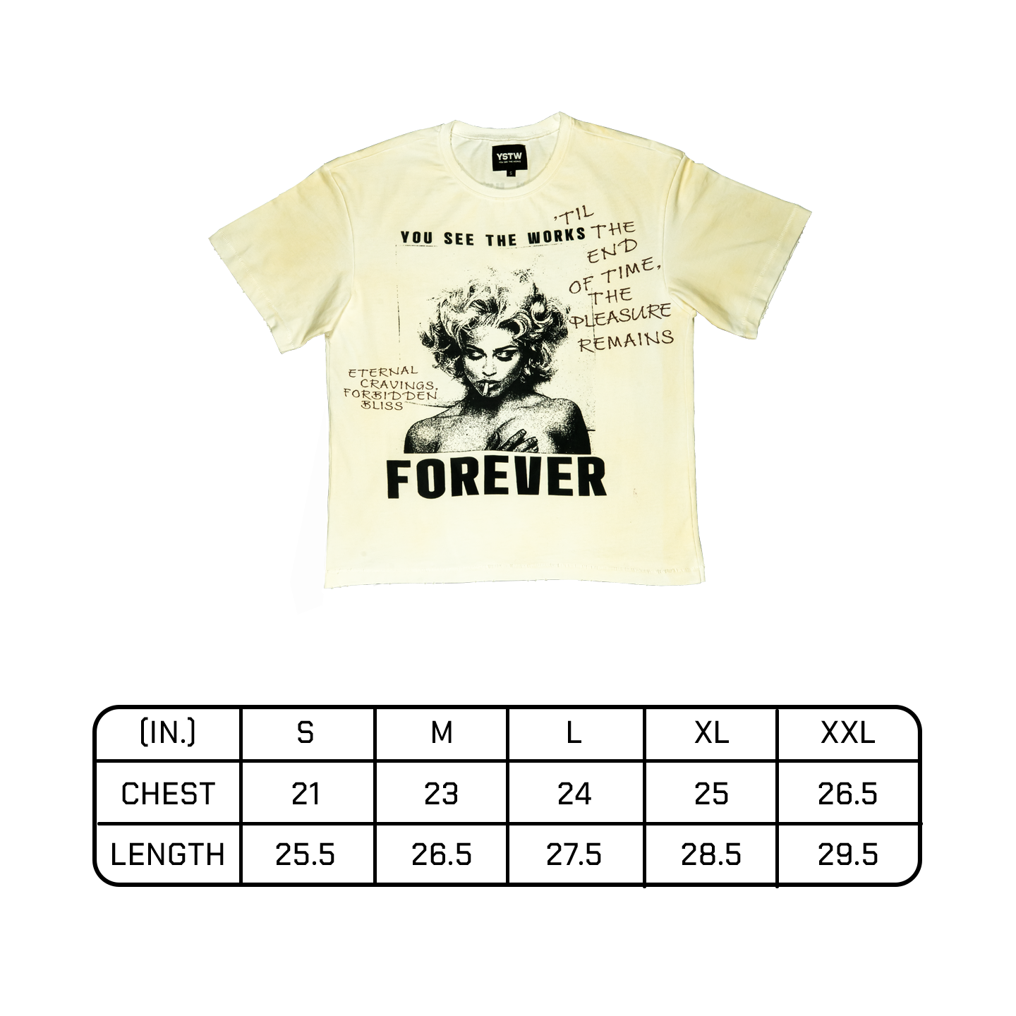 FORBIDDEN PLEASURE TEE